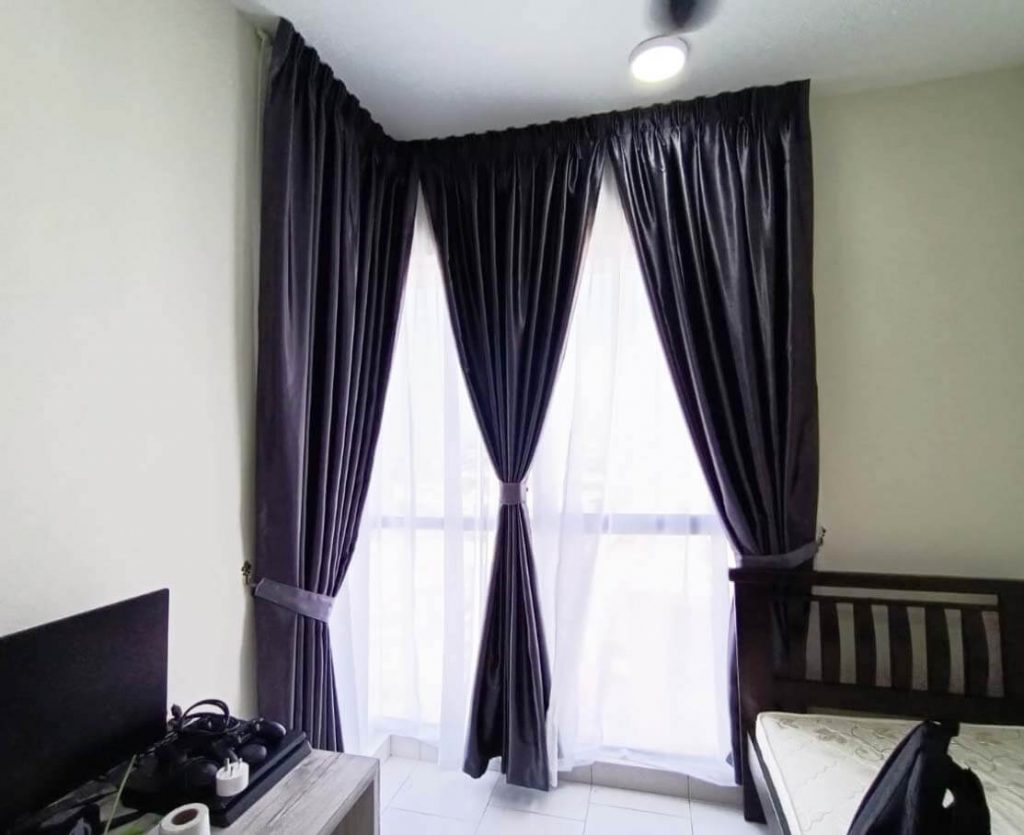 Bedroom Modern Curtain - Luxury Curtain Sdn. Bhd. Modern Curtain - Window Blinds - Curtains ...