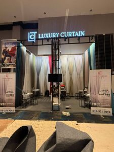 Exhibition Luxury Curtain